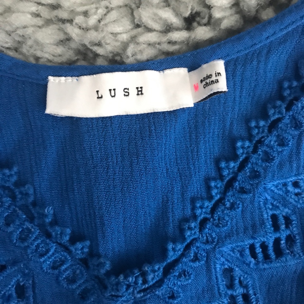 Lush Blue Romper